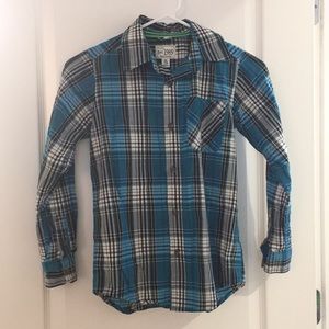 Old Nav Boys medium 7/8 dress shirt